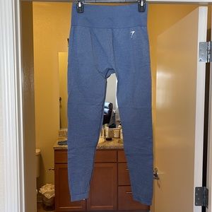 Gymshark blue leggings size large